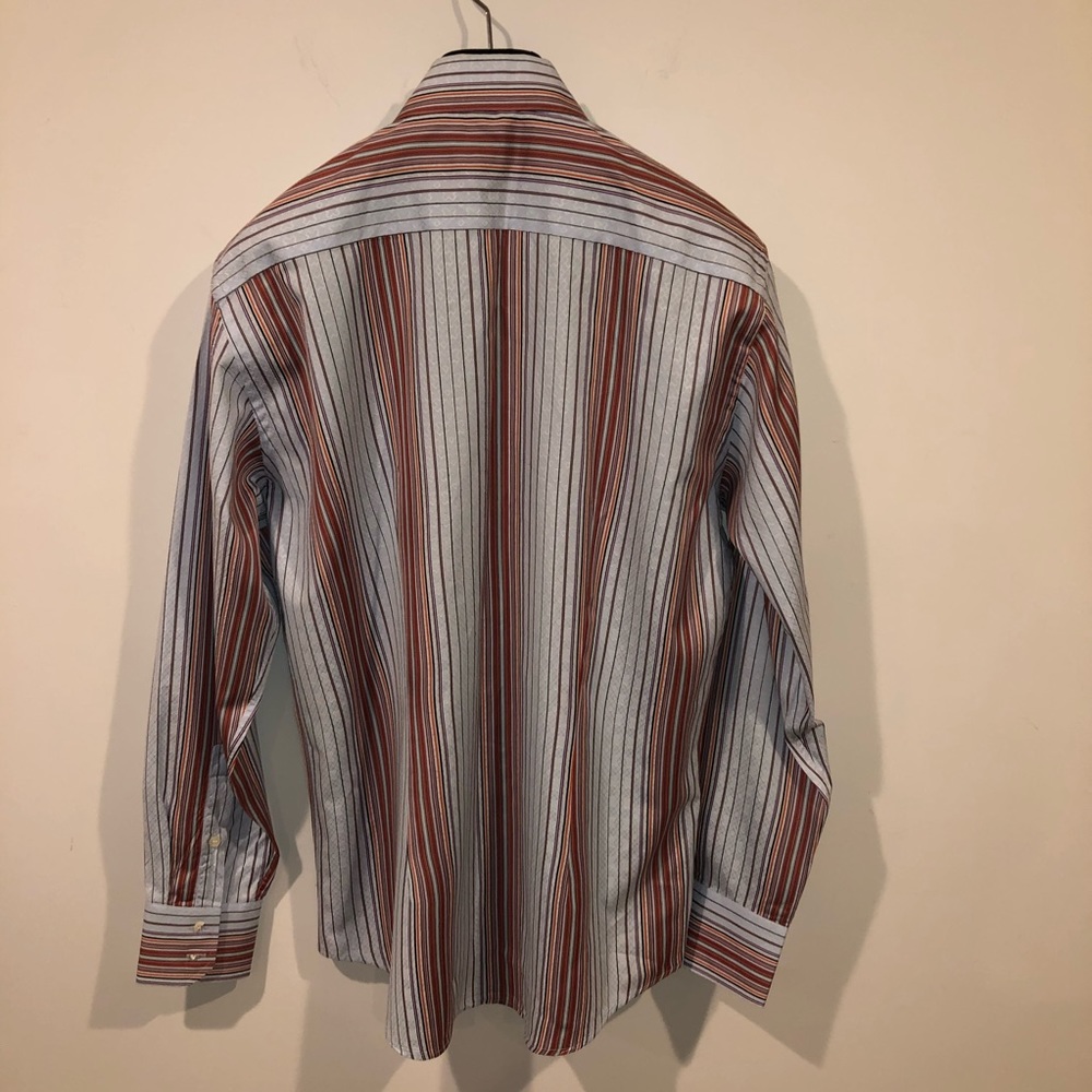 Versace Classic Stripes Button Down Size 16/41 - image 2